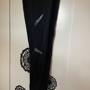 Victoria’s Secret PINK Ultimate high-waisted black Side Mesh Legging, size s